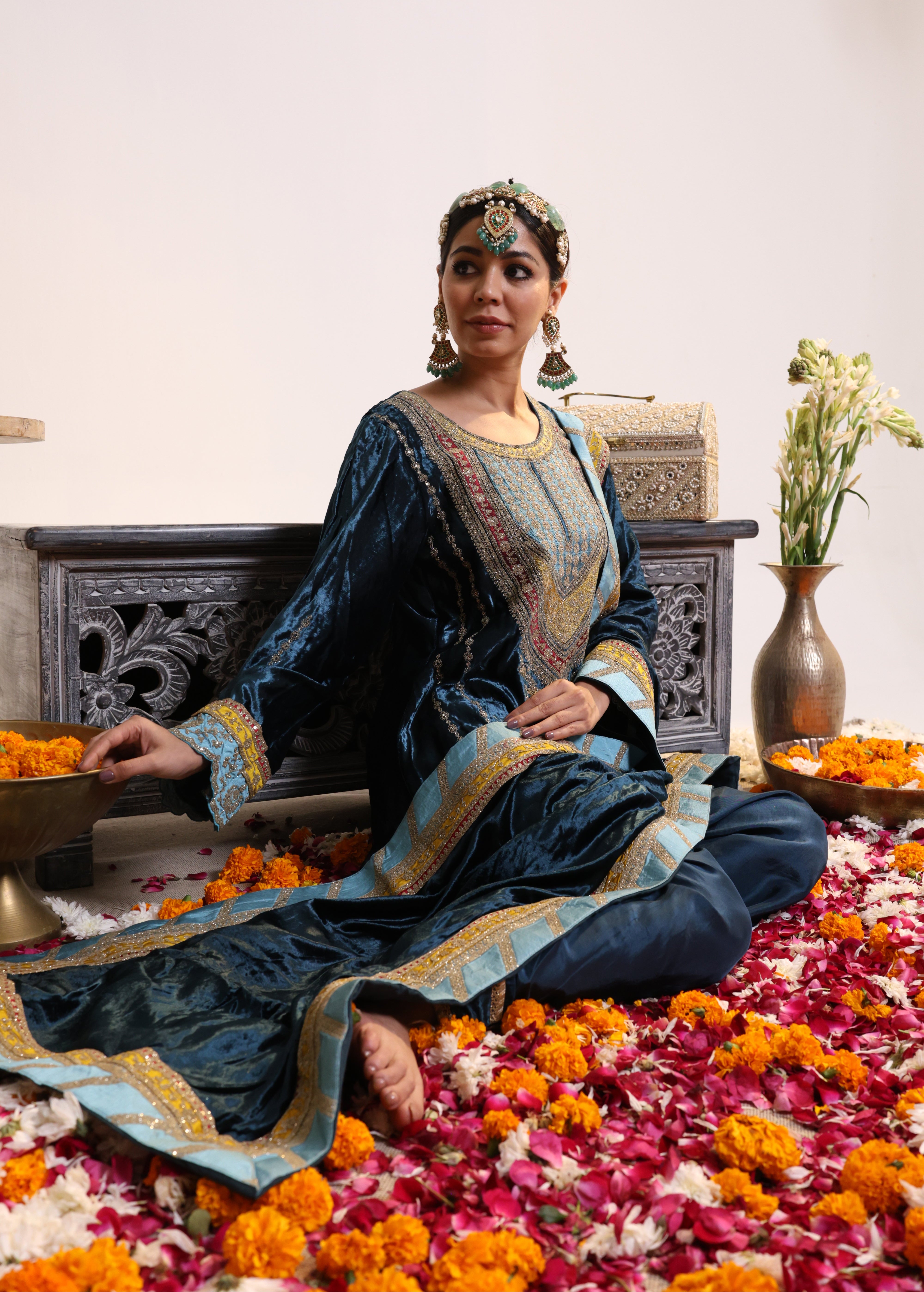 Sumbul – Velvet Farshi Salwar Suit