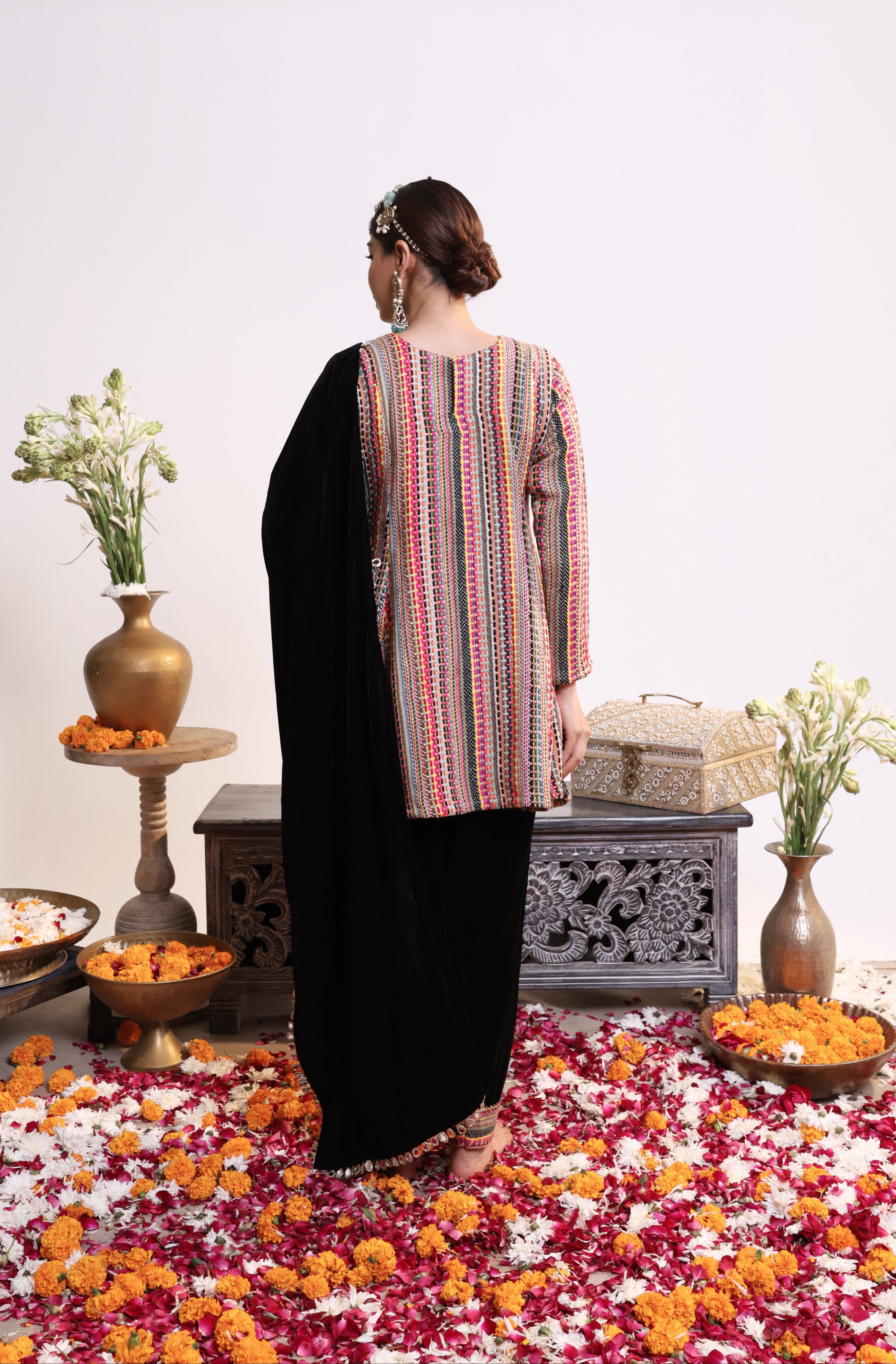 Zarmina – Velvet Farshi Salwar Suit