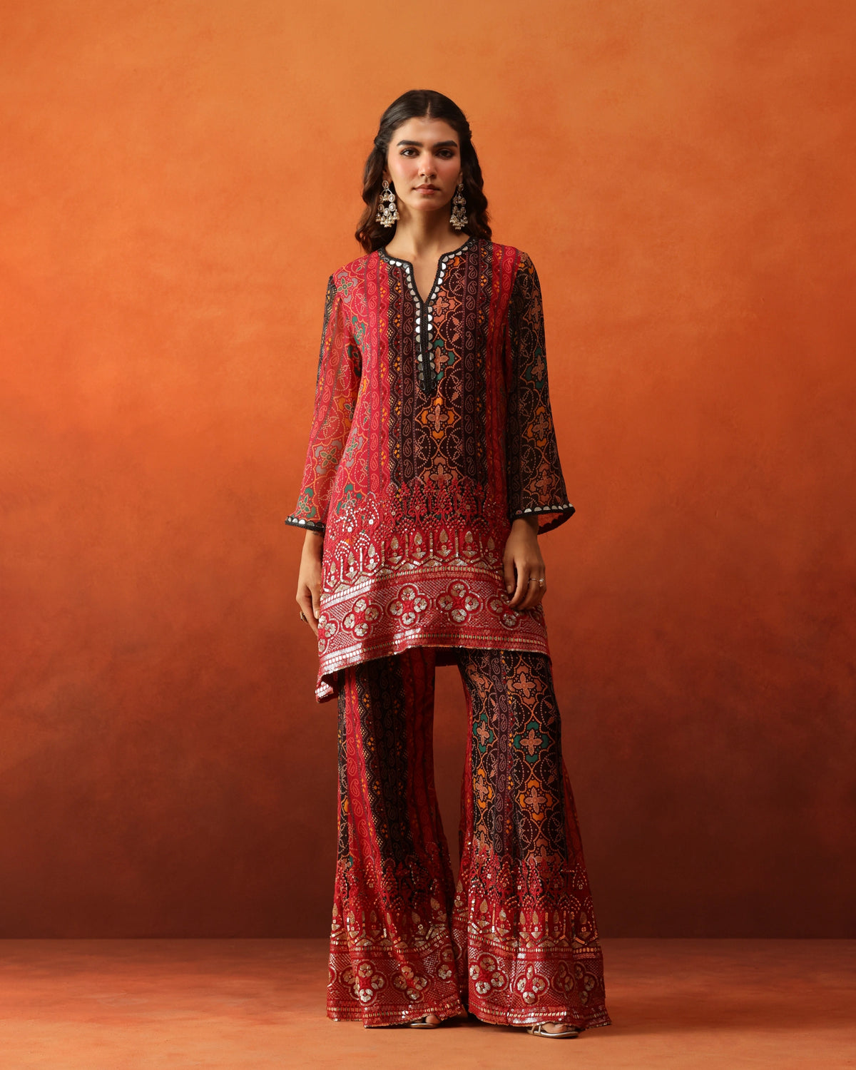 Saanjh - Flared Pants Set