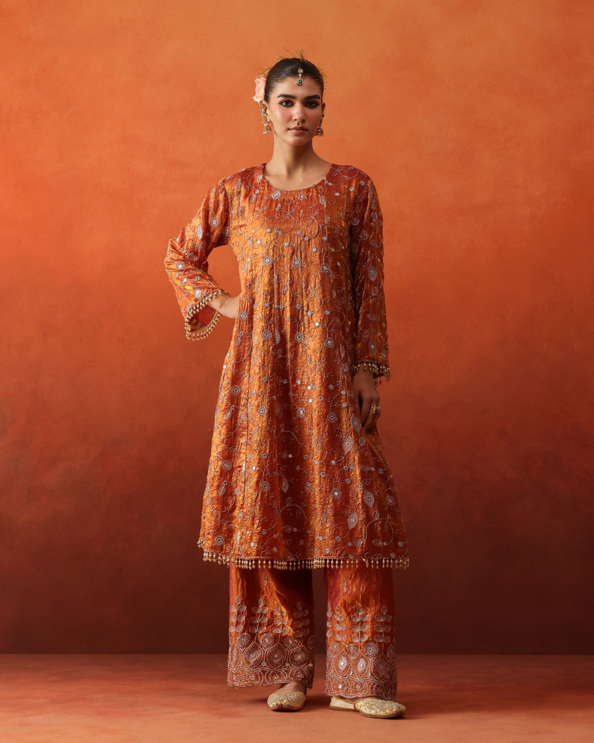 Kesar - Wide-leg Pants Set