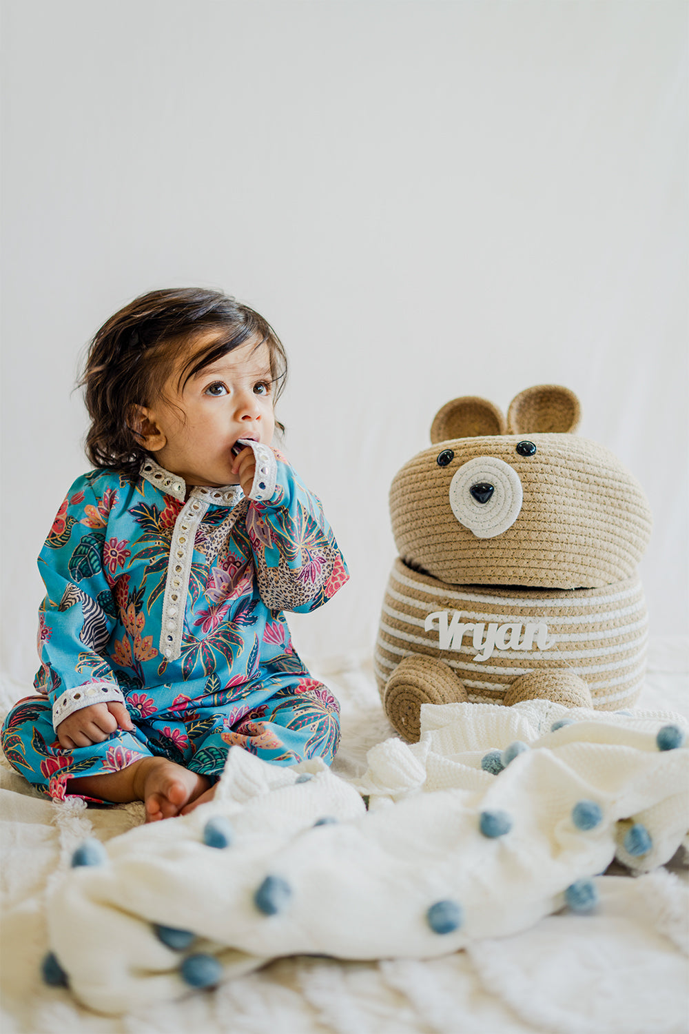 Ethnic Kurta Set Ensemble for Kids