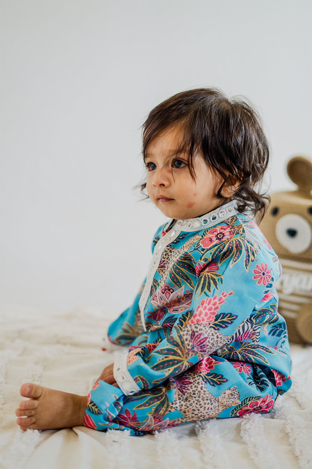 Ethnic Kurta Set Ensemble for Kids