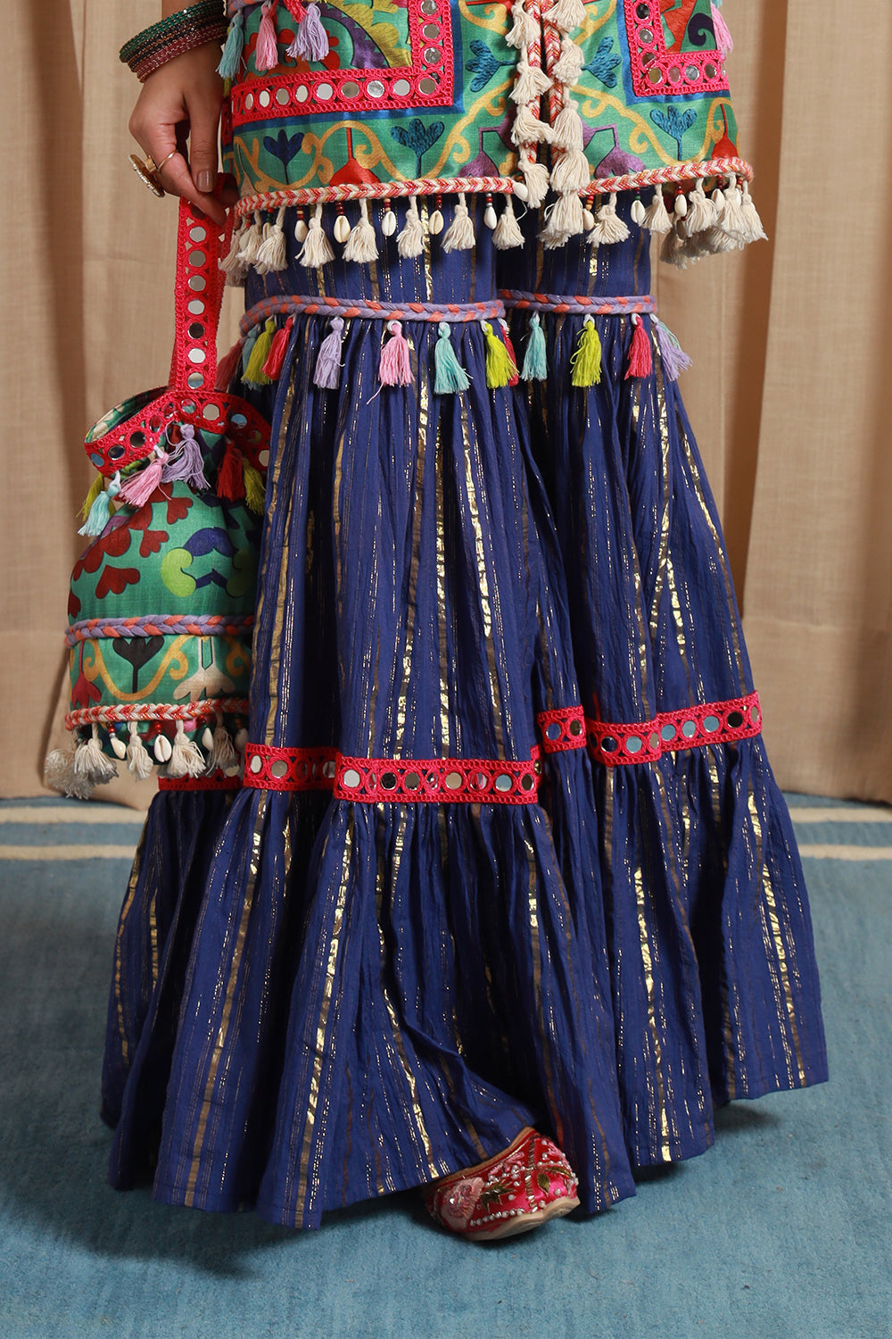 BLUE - RAAYA GHARARA SET