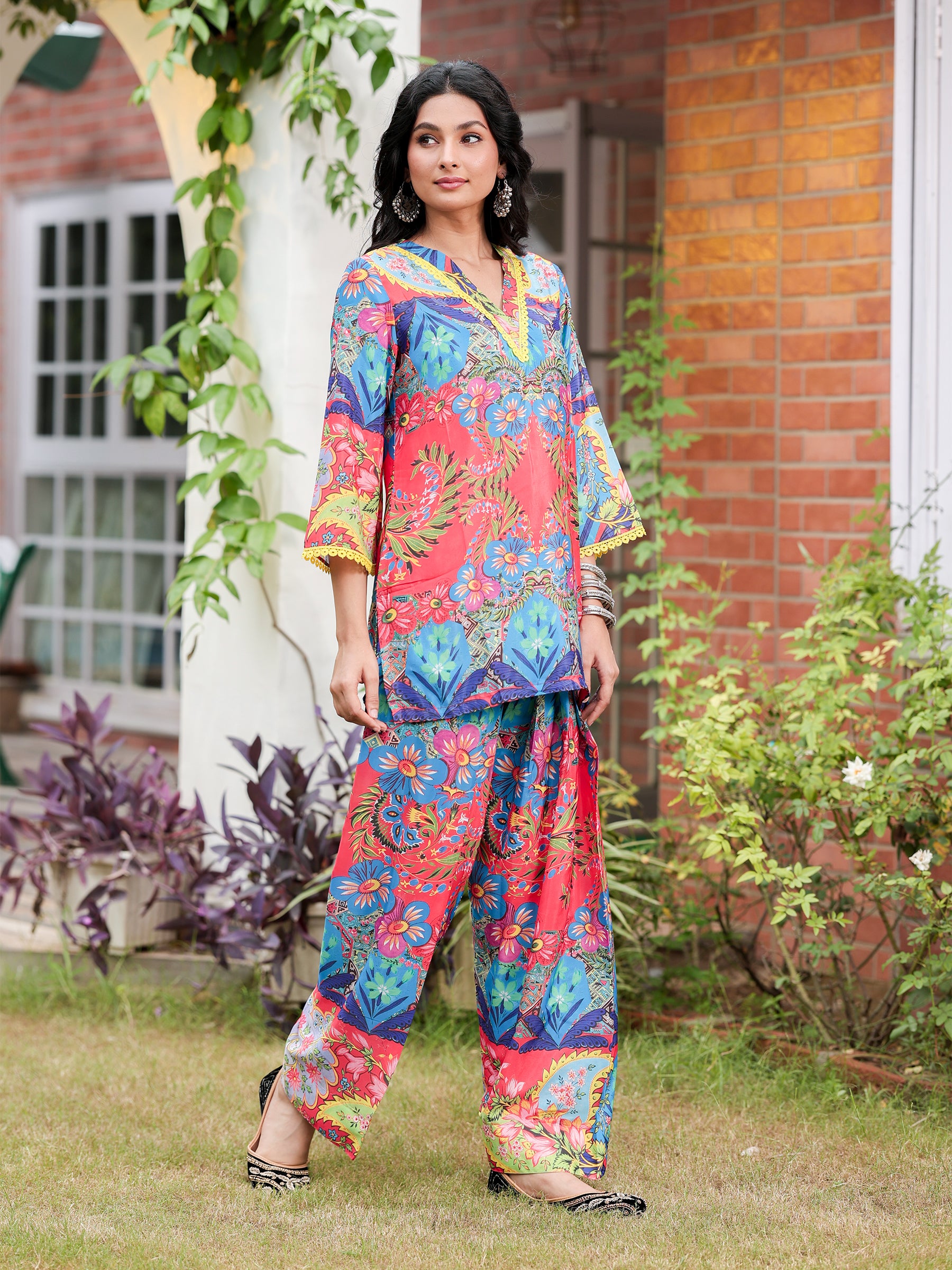 Zia – Farshi Salwar Co‑ord Set