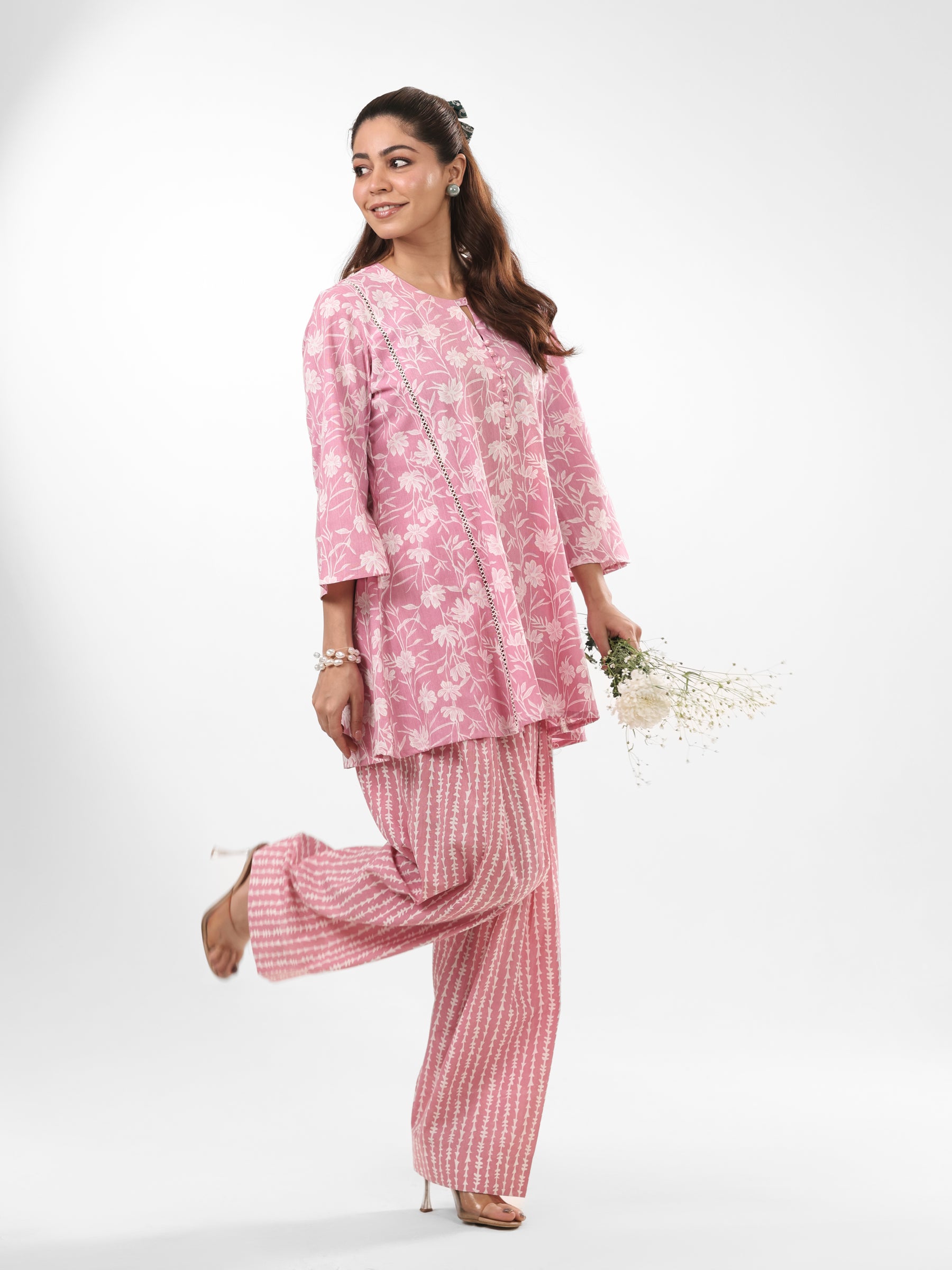 Pink Verdant - Farshi Salwar Set