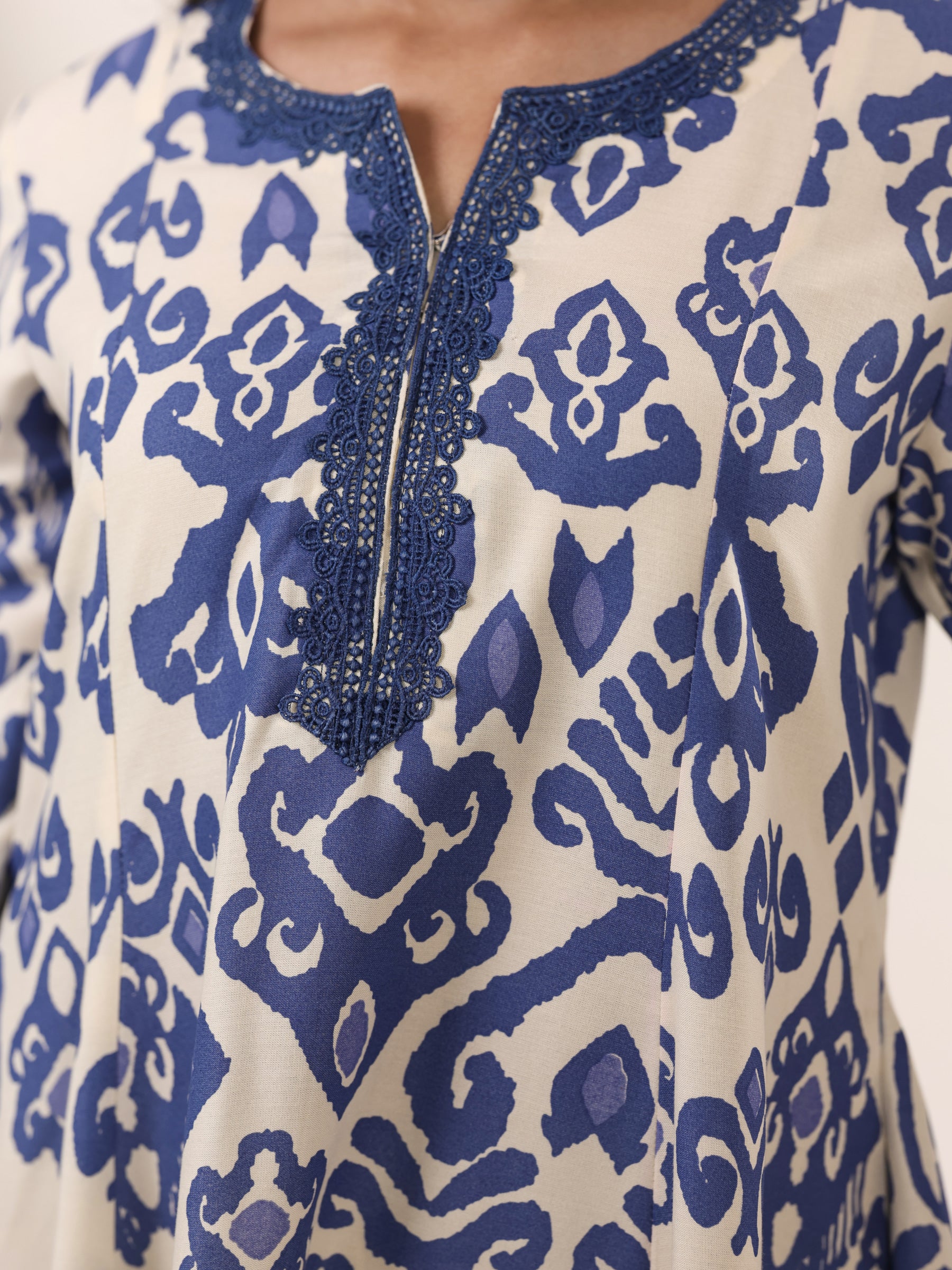 Elara - Printed Dhoti Set