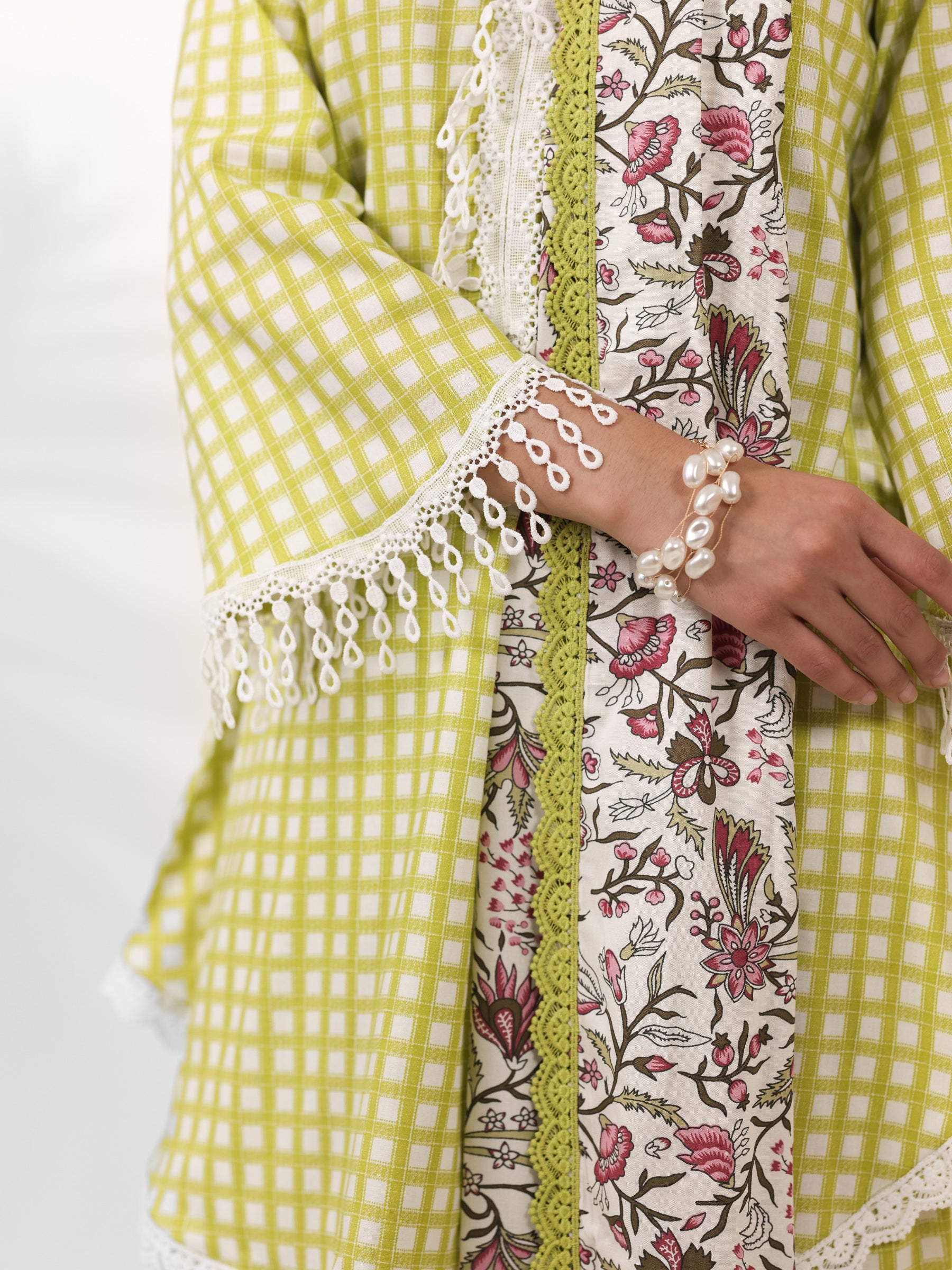 Green Meadow - Farshi Salwar Set