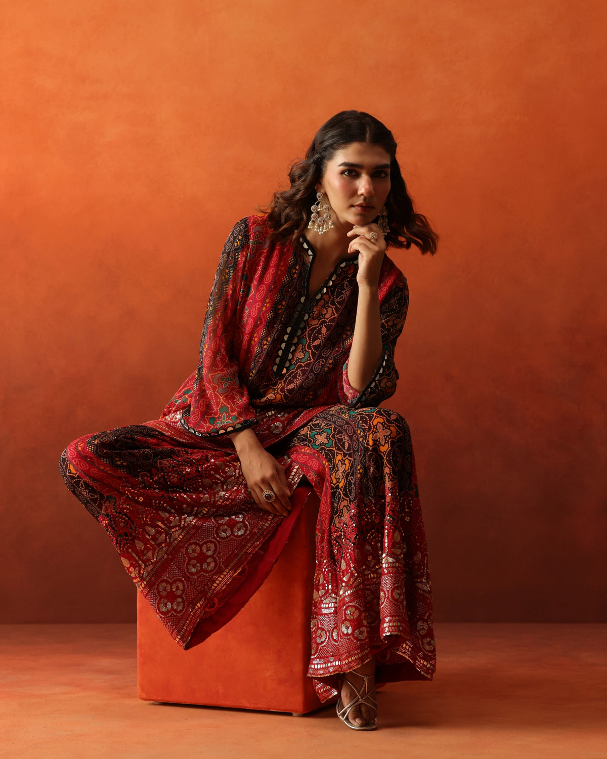 Saanjh - Flared Pants Set