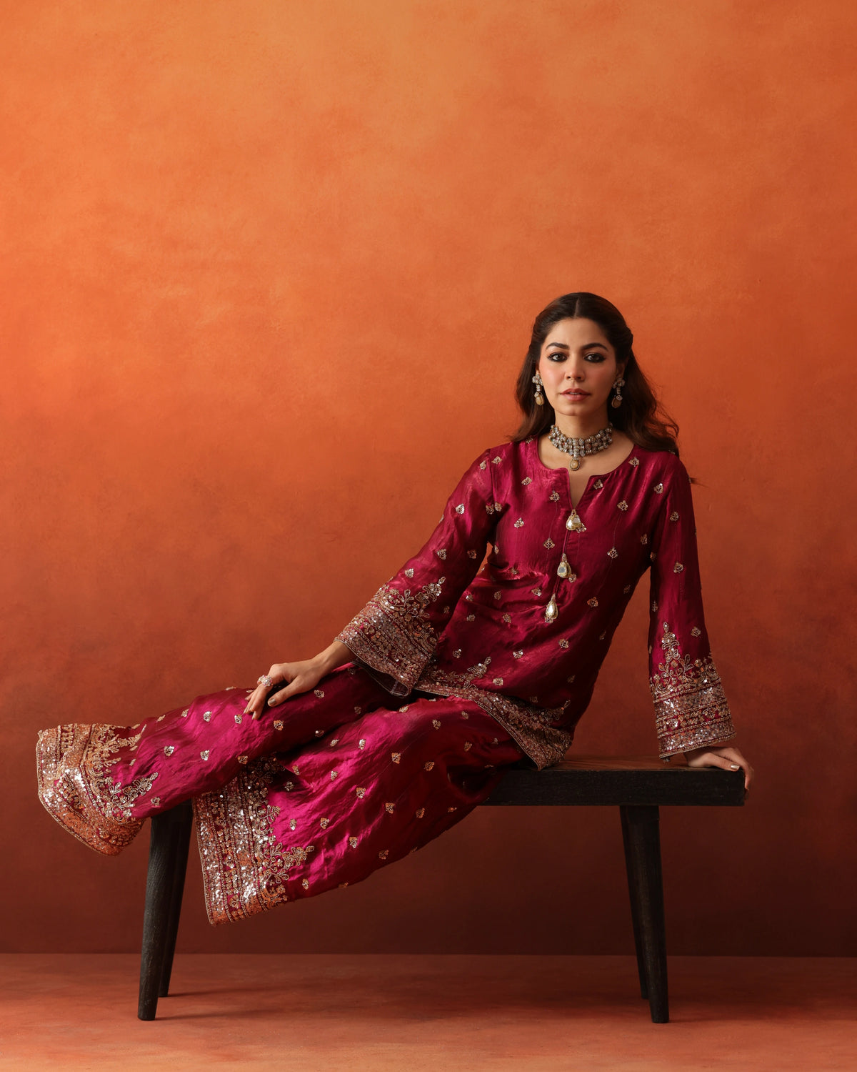 Gulnaar - Farshi Pants Set