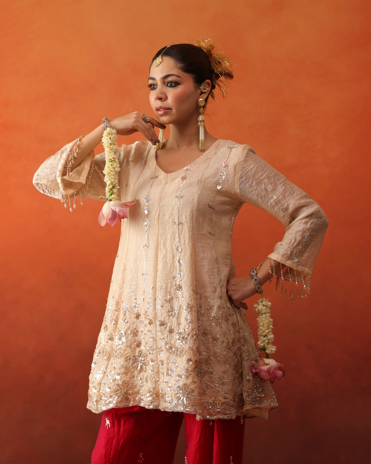 Jahanara - Farshi Pants With Dupatta