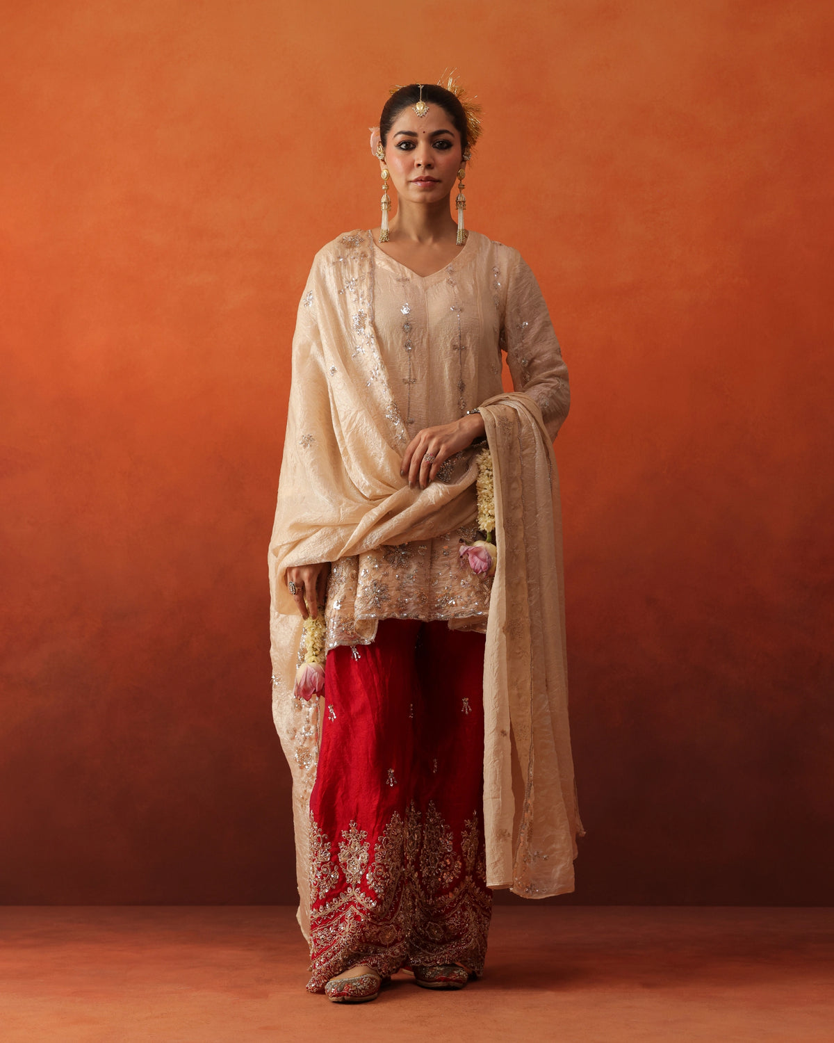 Jahanara - Farshi Pants With Dupatta