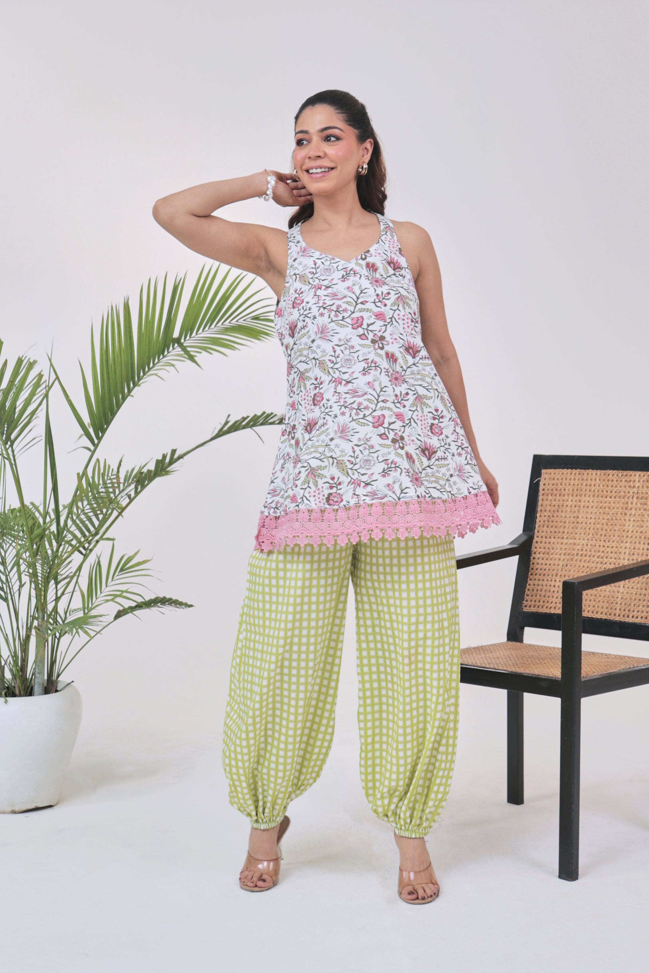 Verdelle - Balloon Pant Set