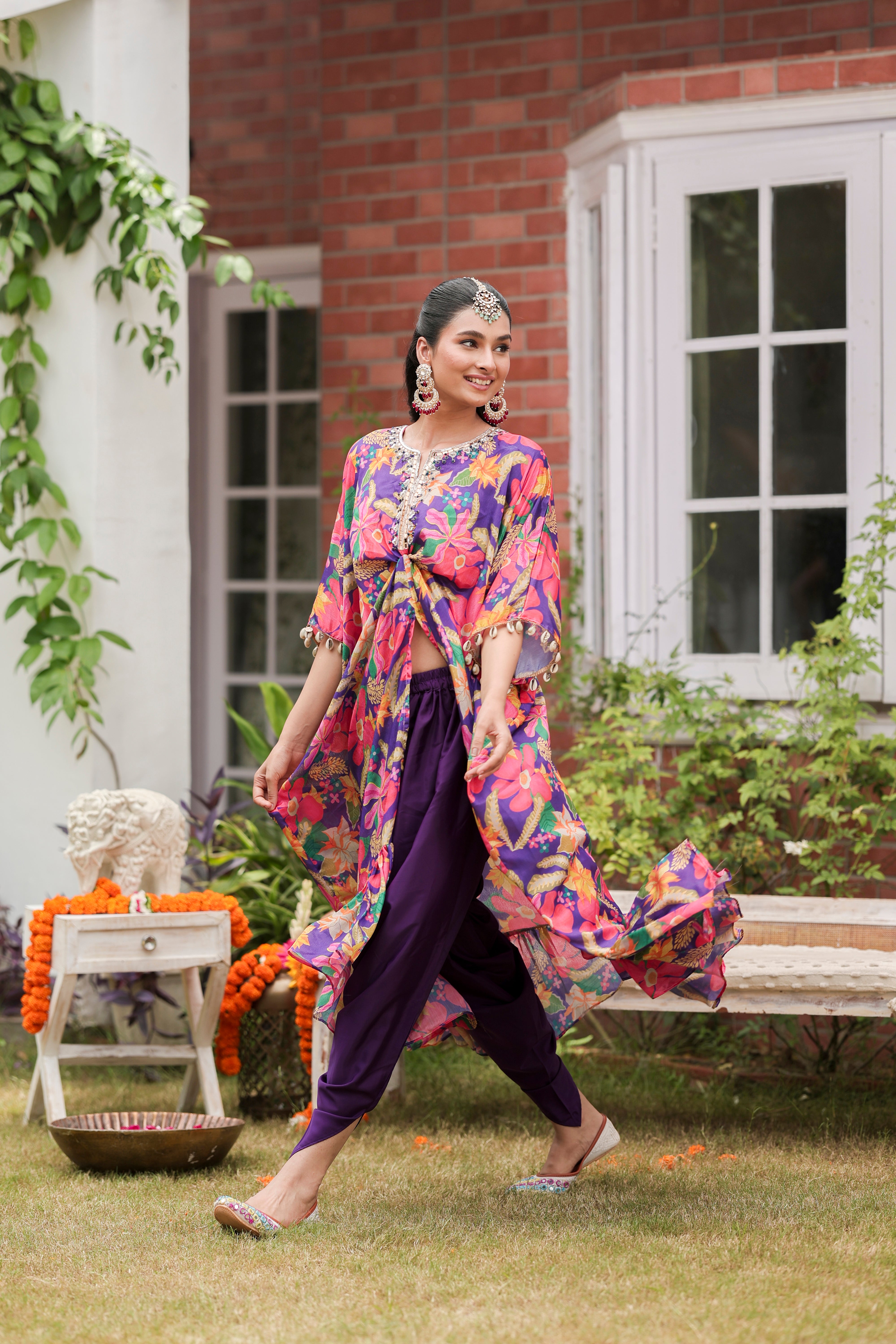 Sitara - Kaftaan Set with Dhoti Pant