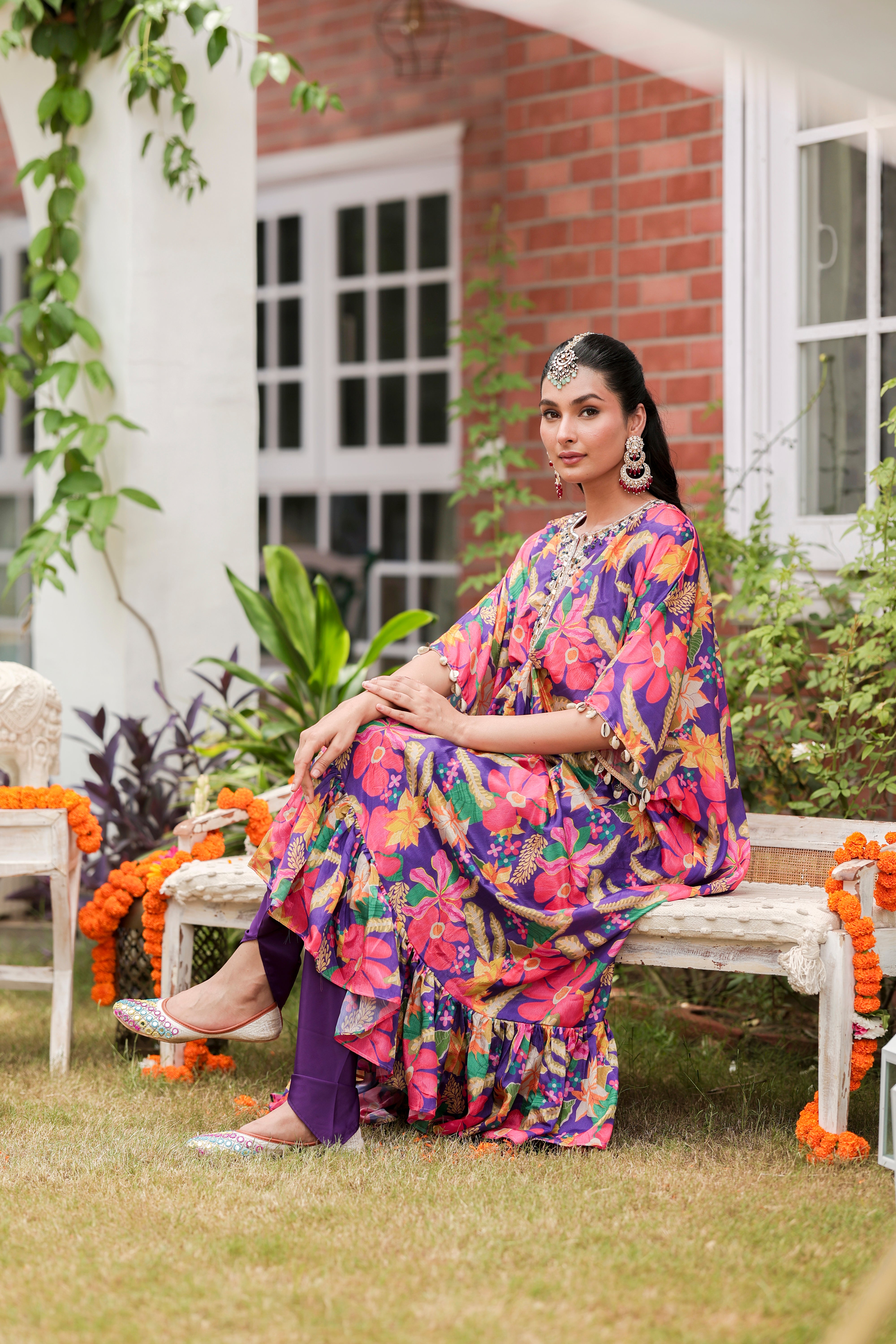 Sitara - Kaftaan Set with Dhoti Pant