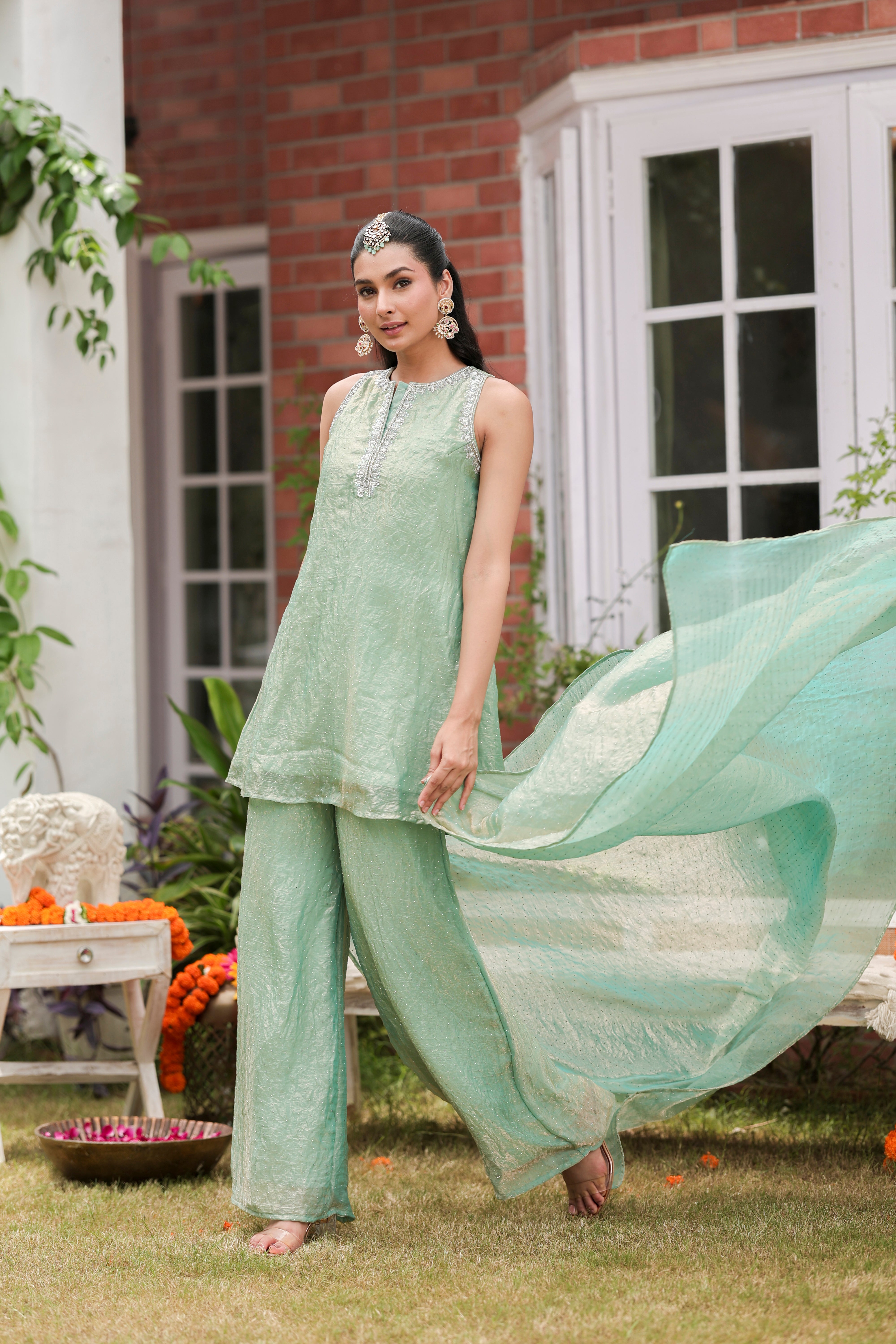 Zoha - Kurta and Pants Set with Dupatta