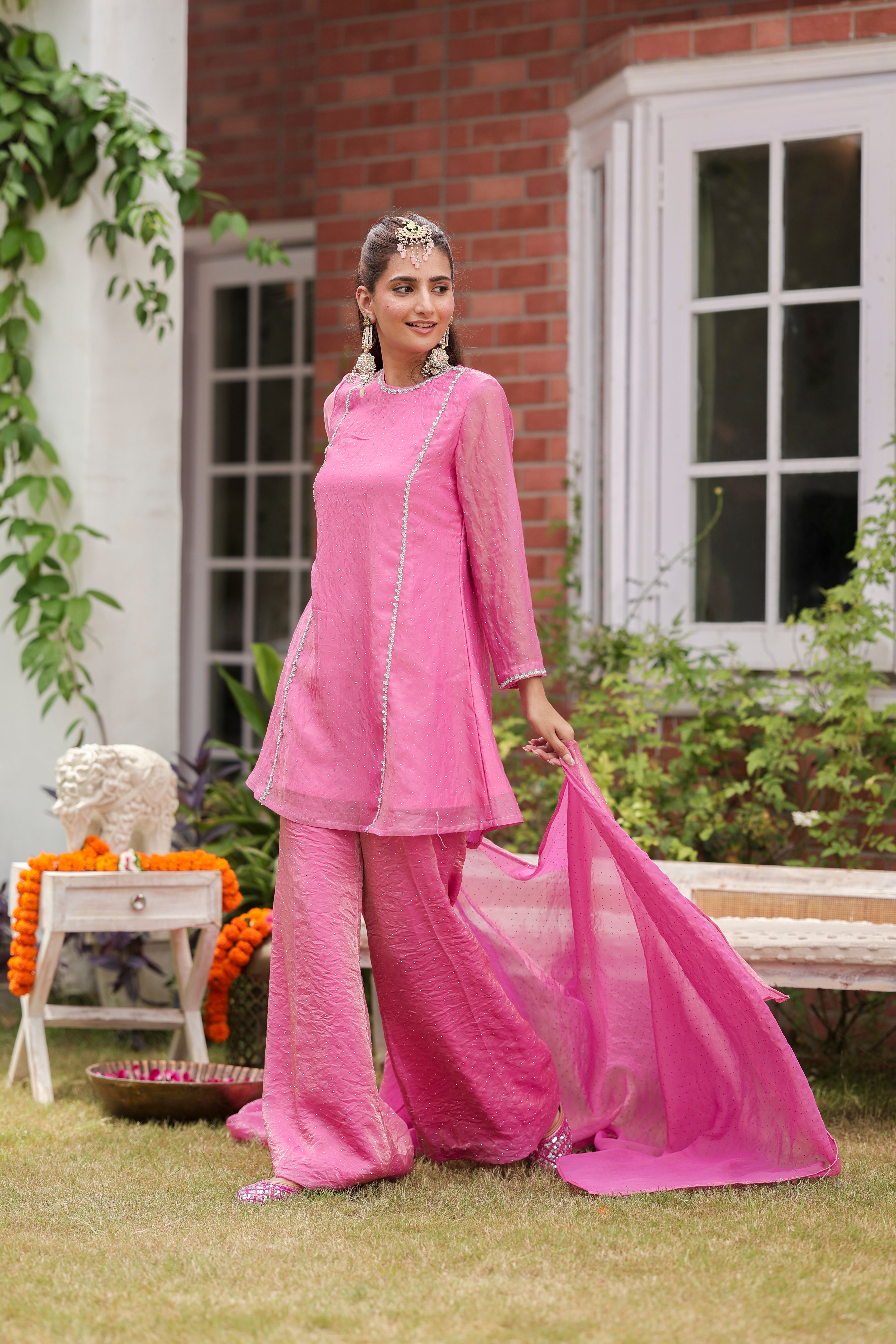 Zarina - Kurta and Pants Set with Dupatta