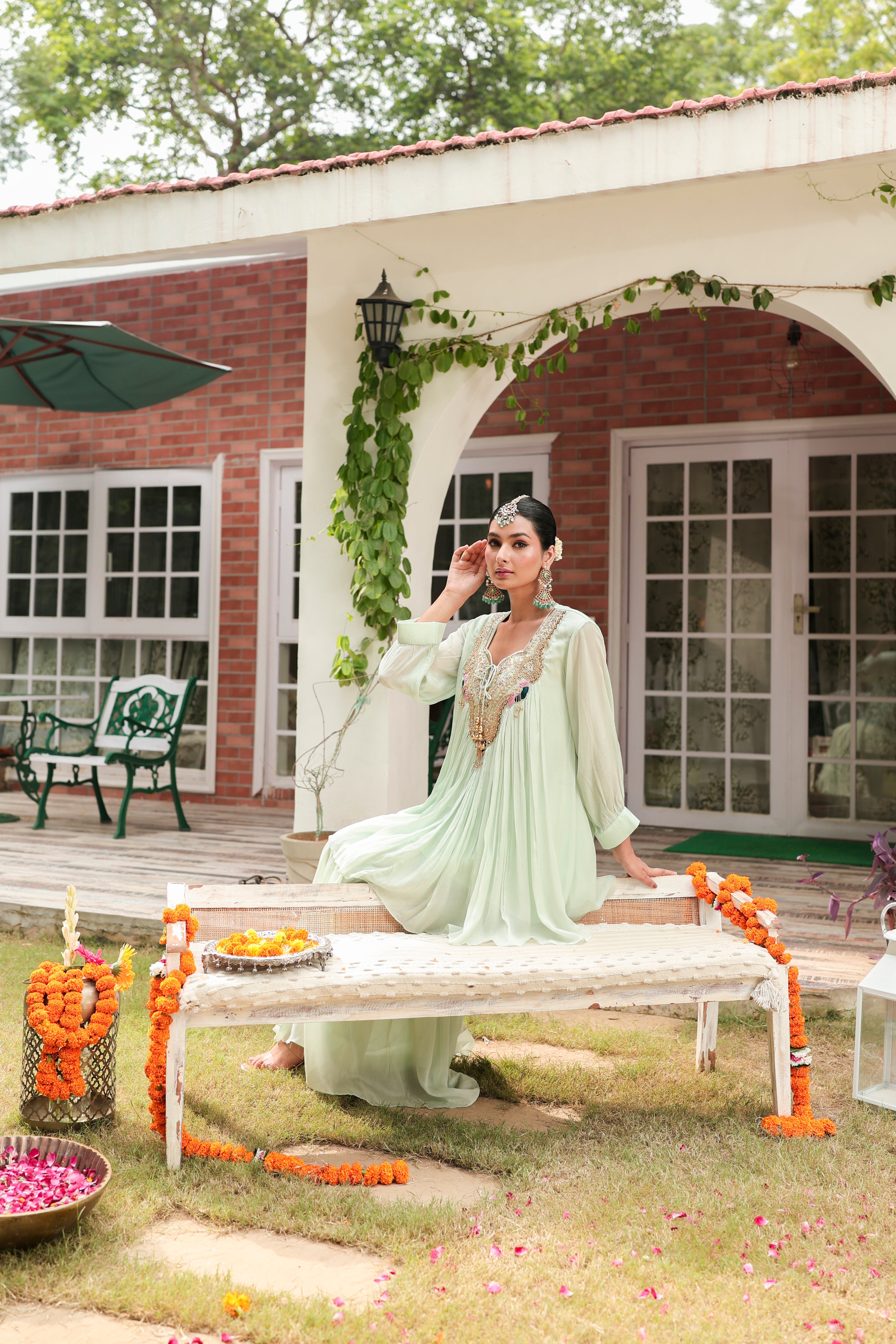 Aima - Kurta and Gharara Set