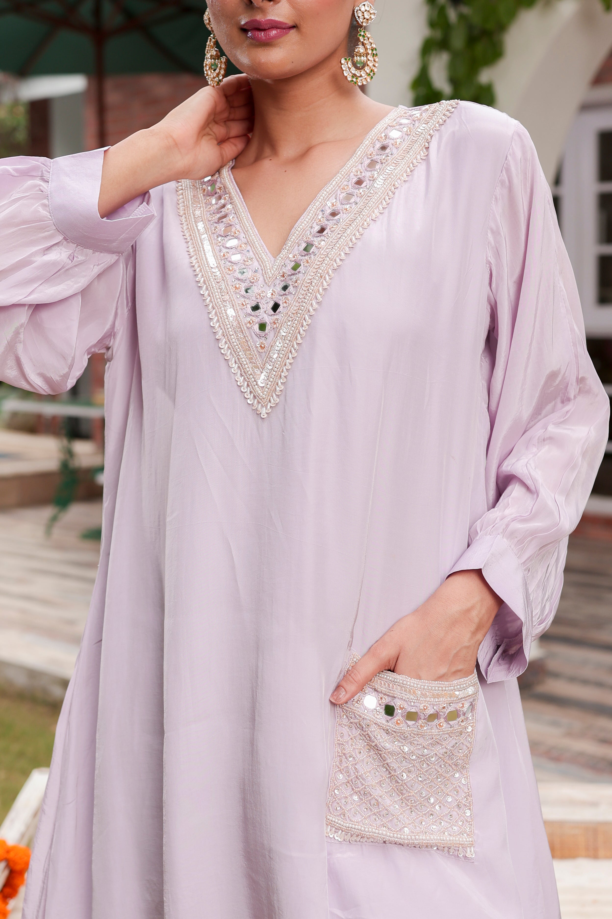 Parva - Kurta and Dhoti Pants Set