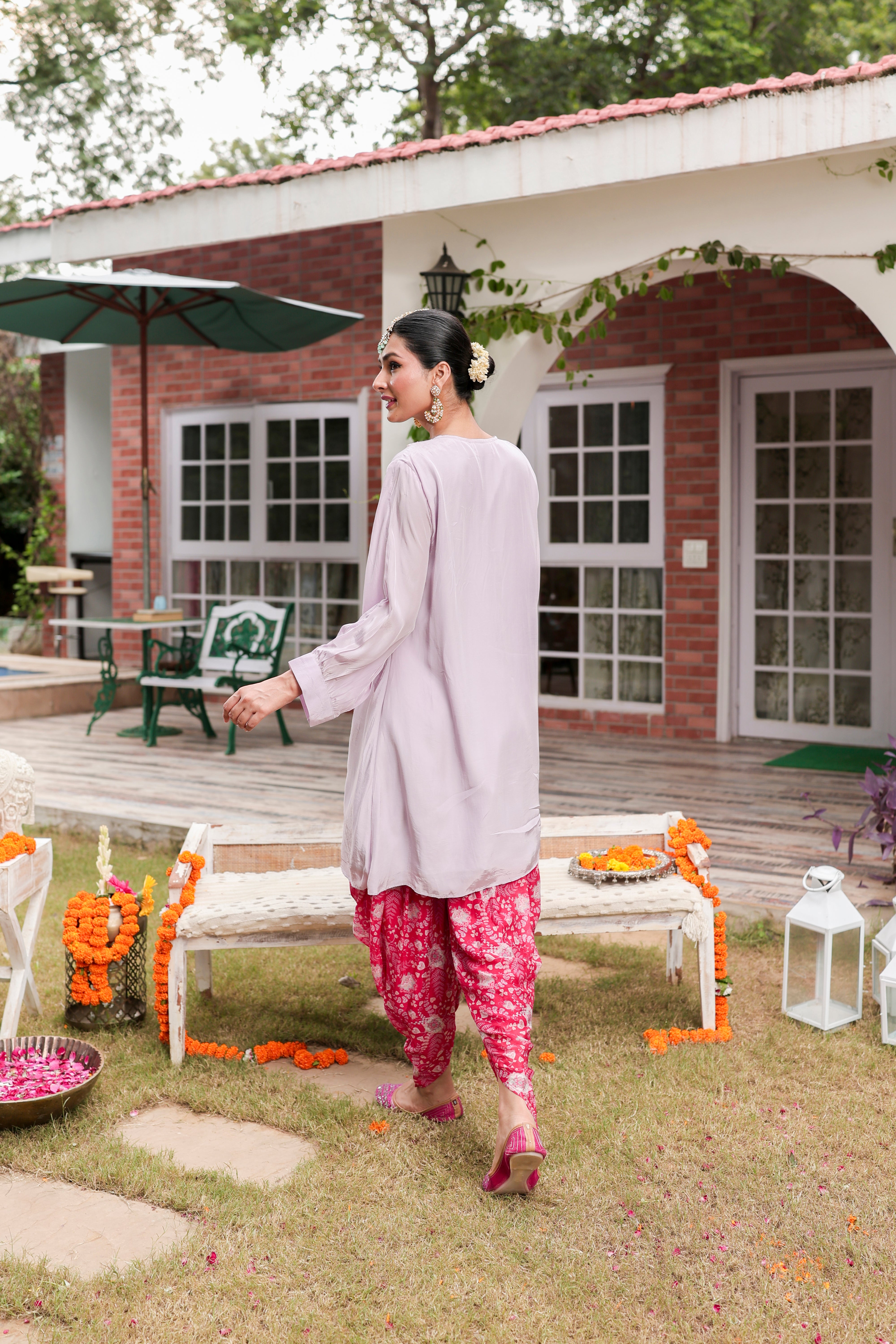 Parva - Kurta and Dhoti Pants Set