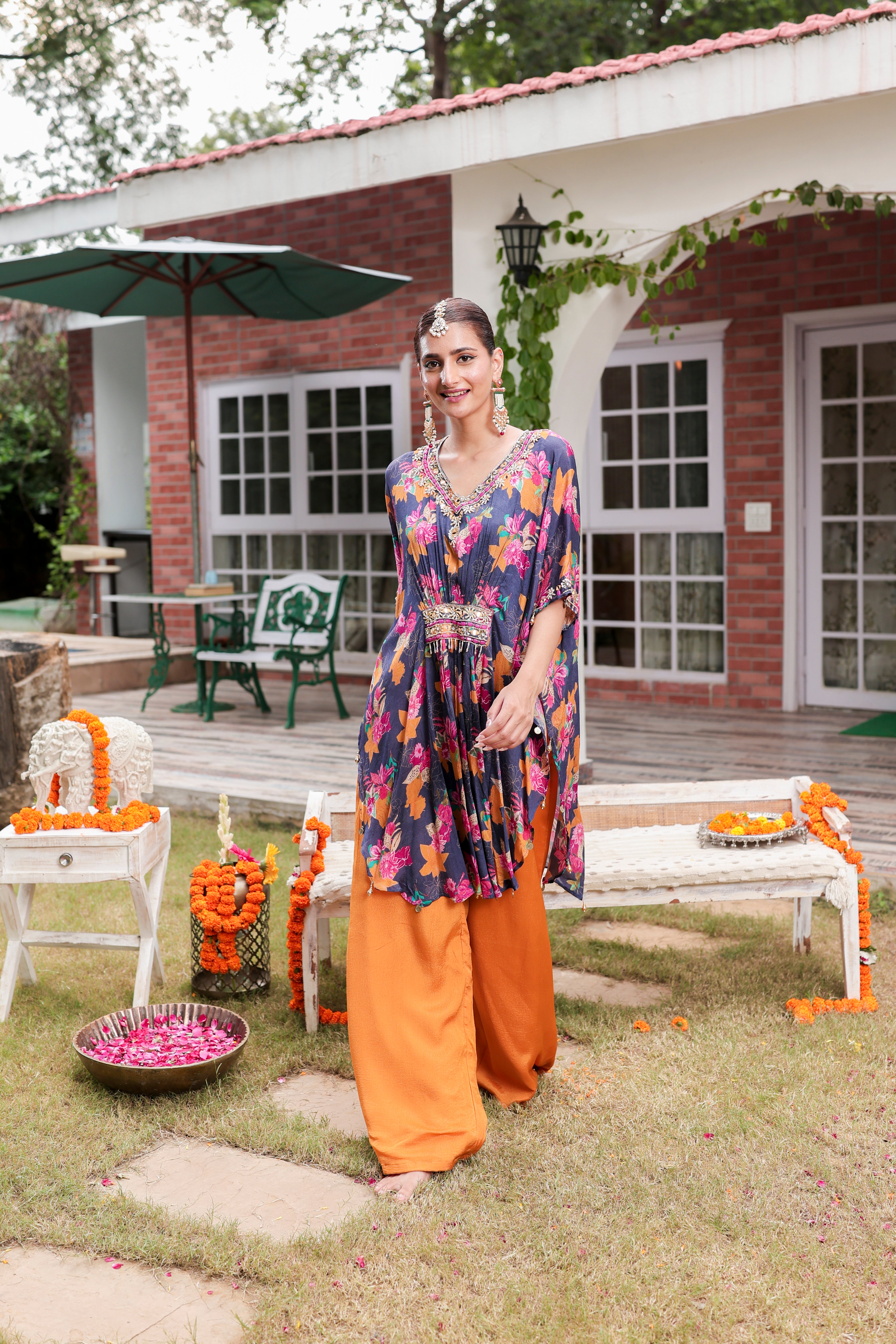 Dua - Kaftaan and Pants Set