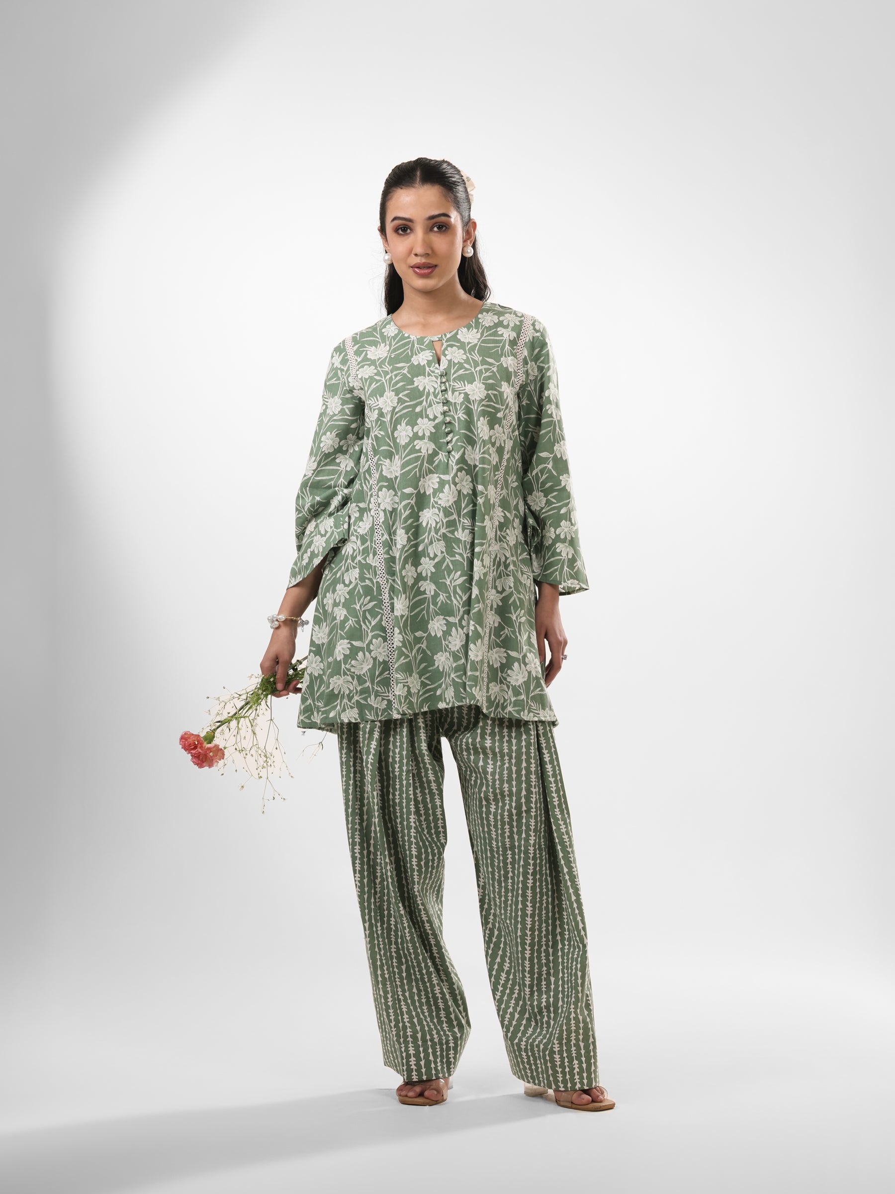 Green Verdant - Farshi Salwar Set
