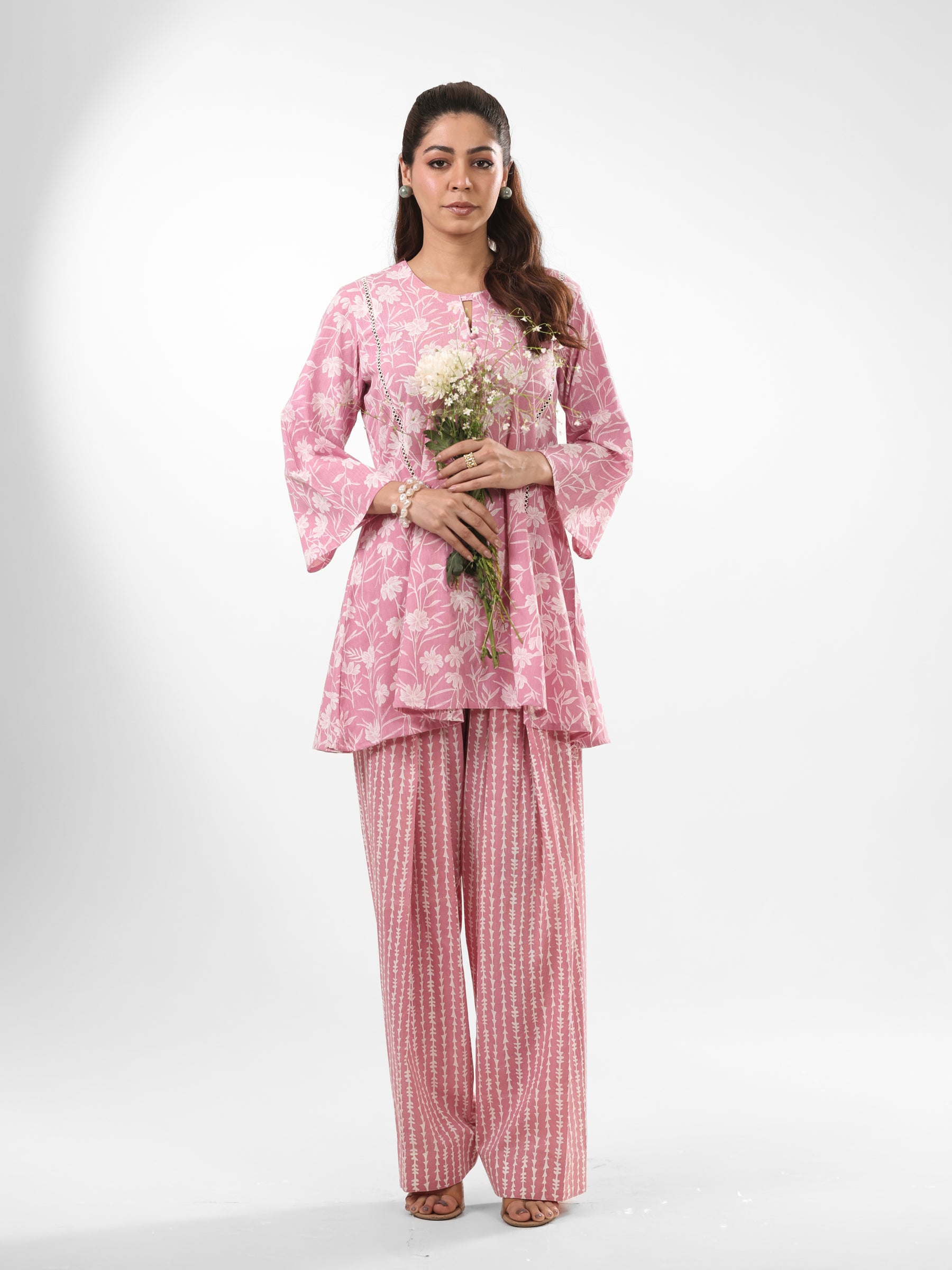 Pink Verdant - Farshi Salwar Set