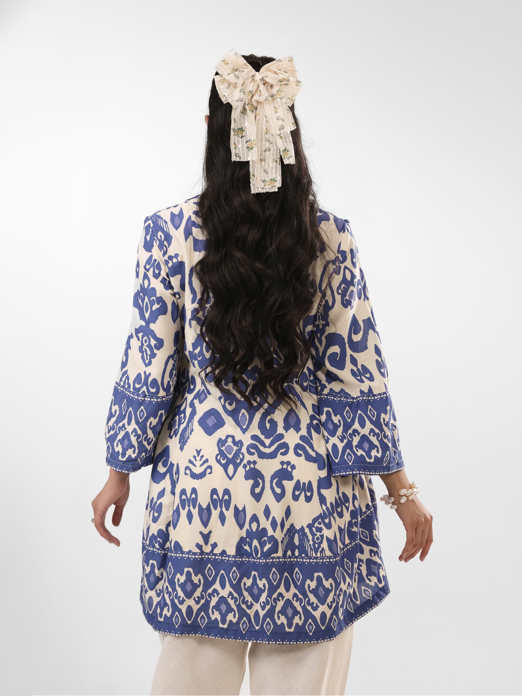 Elara - Printed Dhoti Set