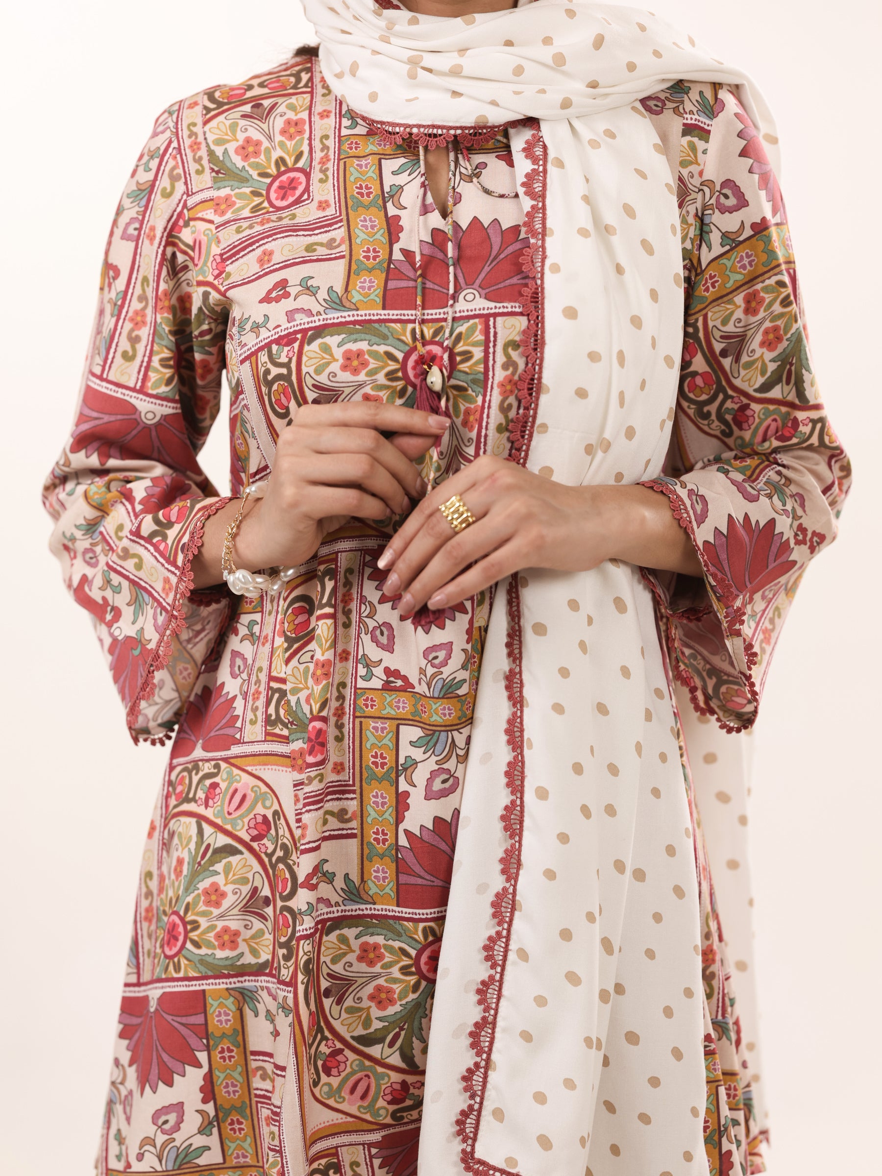 Sylva - Polka Kurta Set